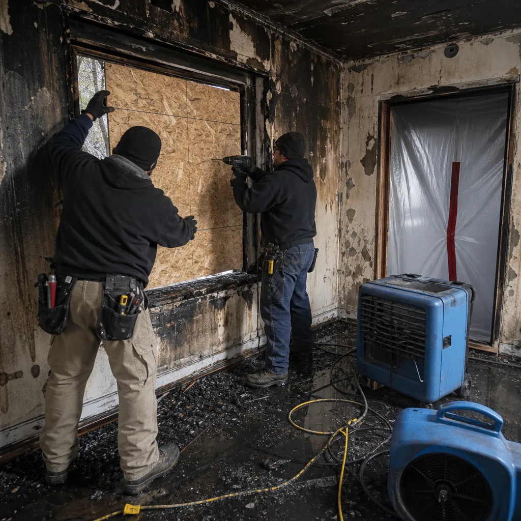 Fire & Smoke Damage Restoration in Hackensack